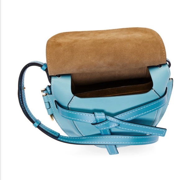 Loewe Black and Blue Small Gate Bag - Picture 3 of 4